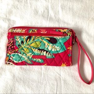 Vera Bradley Front Zip Wristlet